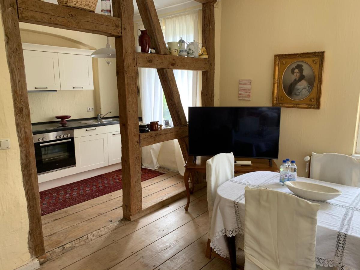 Appartamento Gutshaus Schwarzenhof Dargun Esterno foto