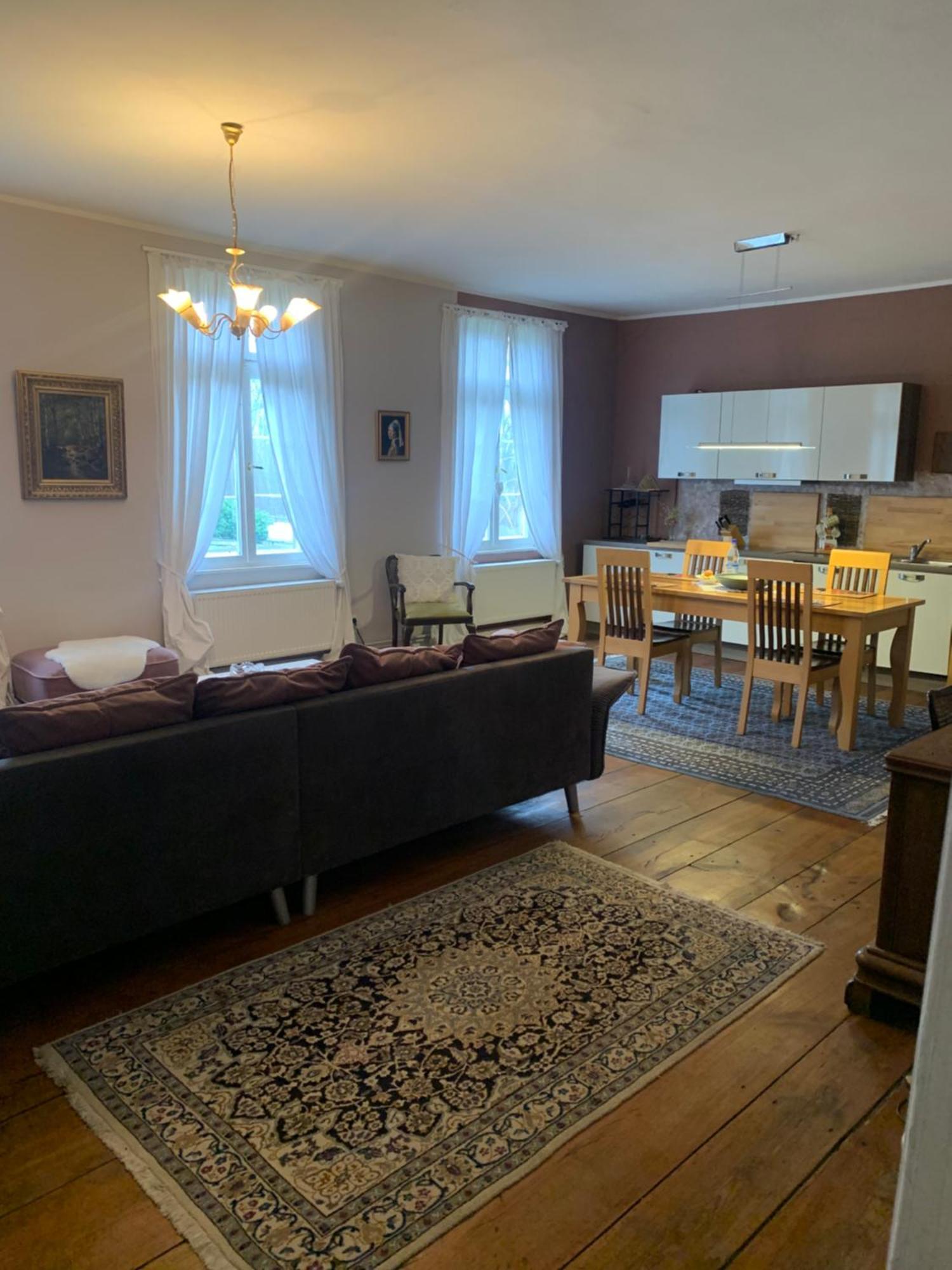 Appartamento Gutshaus Schwarzenhof Dargun Esterno foto